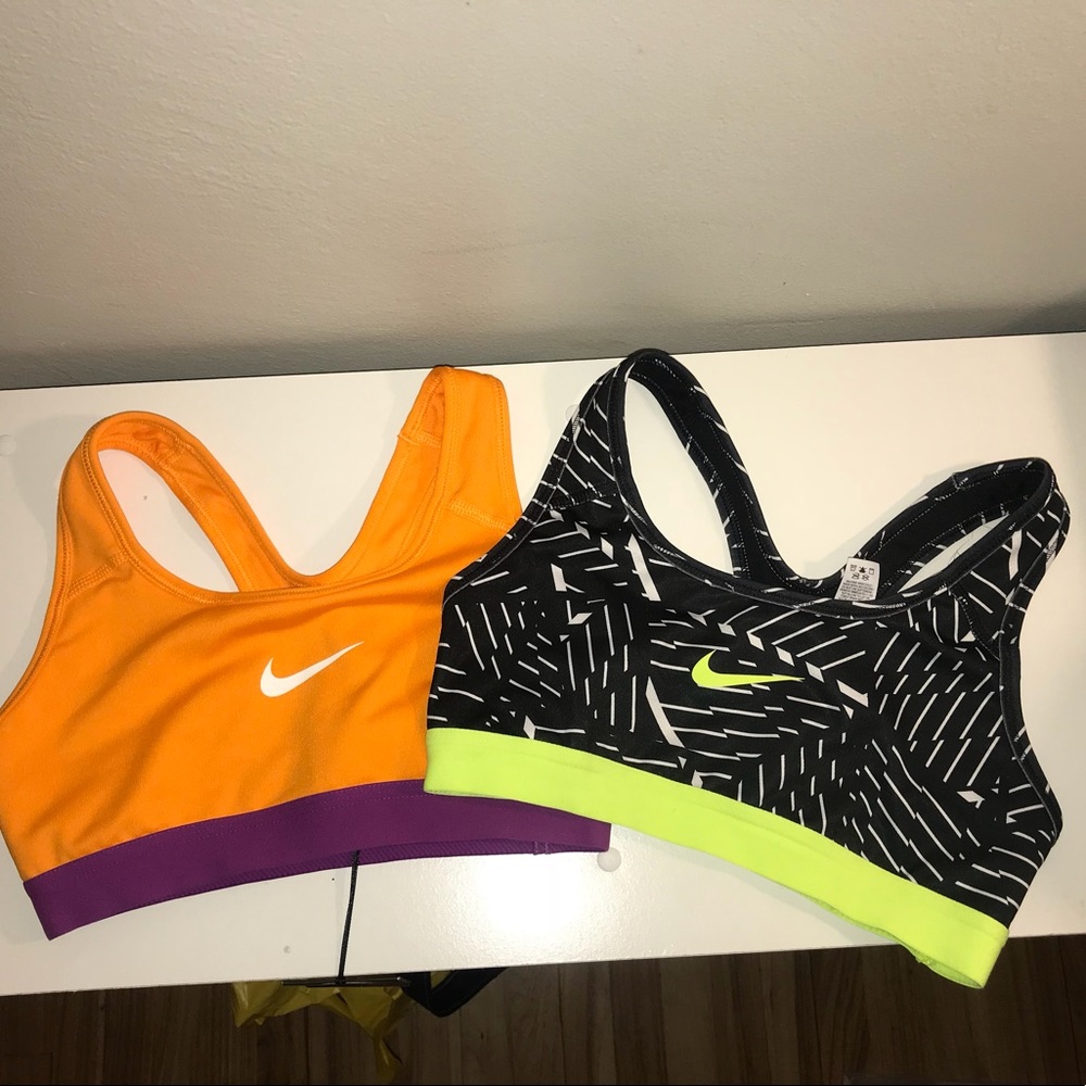 2 Nike sports bras